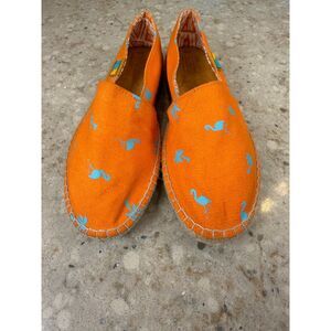 Ubuntu Life Afridrilles Flamingo Palm Canvas Espadrilles 8.5 Summer